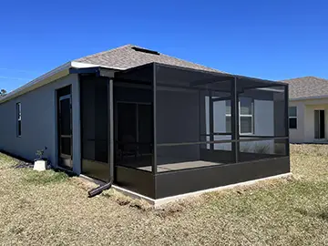 Bronze screen room - Palm Coast